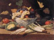 KESSEL, Jan van Still-life with Vegetables s oil painting artist